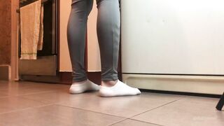 Feet Voyeur In The Kitchen Preview