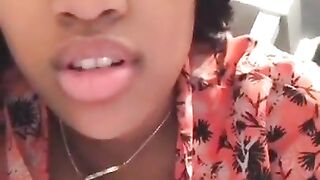 Big Tits Nipple Slip on Instagram Live