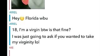 My Snapchat DMs get wild????  Cute Gal wanted me to TAKE her Virginity????????  I Obliged. (Listening Vid)