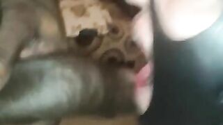 Slave bunny sucking and anal play