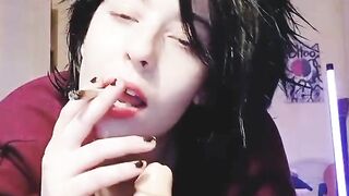 Little Cannelle Anal and Blowjob training for Daddy