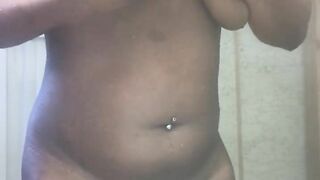 Ebony girl Masturbation