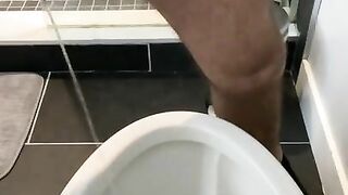 BY REQUEST - PISS DESPARATION - BARELY MADE IT TO THE TOILET - FELT SOOO GOOD