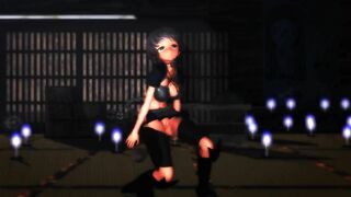 【MMD】Lupin at Unryu【R-18】