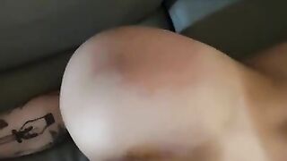 Petite Tattooed  pussy teased