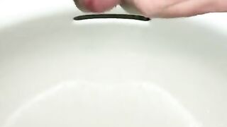 Watch Me Pee - Watch how I can intensely pleasure my penis while squeezing the head while pissing