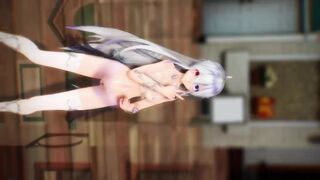 【MMD】Haku S&M【R-18】