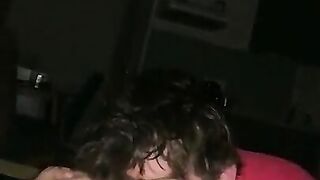 Girlfriend orgasms while bf eats her ass and pussy