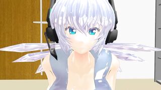 【MMD】Muchimuchiru-san danced before and after the middle waist【R-18】