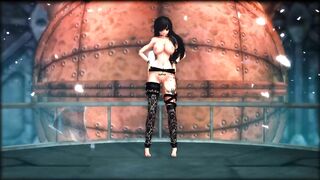 【MMD】Long Yuka - Lupin2 [Modified version]【R-18】