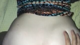 Giving White College Girl her first Anal Creampie