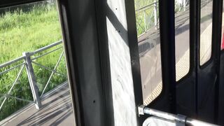 TRAM BLOWJOB