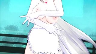 【MMD】Haku-san - Majestic!【R-18】