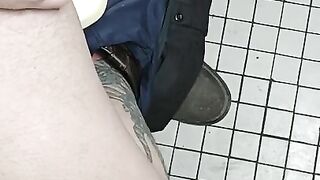 Work jerk and cum