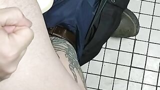 Work jerk and cum