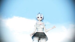 【MMD】Unfinished version of comparative water model Kogamine【R-18】