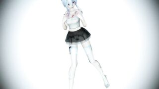 【MMD】Unfinished version of comparative water model Kogamine【R-18】