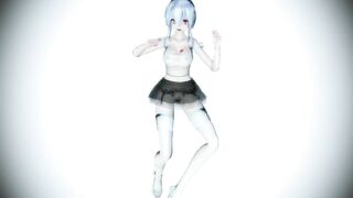 【MMD】Unfinished version of comparative water model Kogamine【R-18】