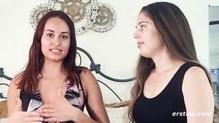 Serina & Lily Have Sex With a Strap On