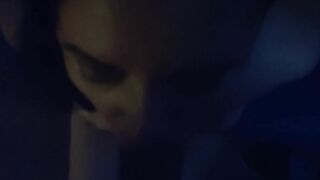 Cumming on a teen slut after party