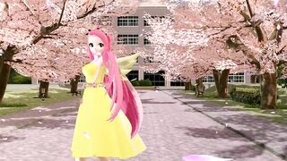 【MMD】TDA Fluttershy【R-18】