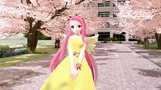 【MMD】TDA Fluttershy【R-18】