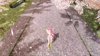 【MMD】TDA Fluttershy【R-18】