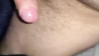 Fucking girlfriends gripping pussy pov