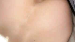 Fucking girlfriends gripping pussy pov