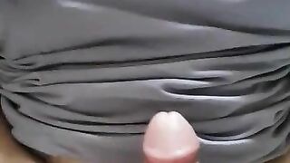 cum onto perfect tits