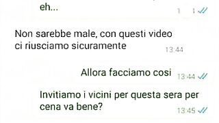 Sento strani rumori dal bagno Chat dialoghi italiano