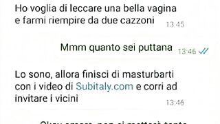 Sento strani rumori dal bagno Chat dialoghi italiano