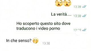 Sento strani rumori dal bagno Chat dialoghi italiano