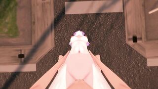 (POV) DOING IT ROUGH WITH MICCHON SHIKIMORI HENTAI SHIKIMORI IS NOT A JUST CUTIE