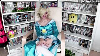 Rosalina alone in the library