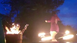 Fire Hula Hoop