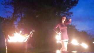 Fire Hula Hoop