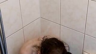 My husband caught me masturbating in the shower - genuine embarrassment