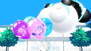 Imbapovi - Miku, Lindsey, Balloons and Blow Kisses Inflation