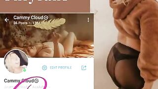 Cum flirt with PAWG Cammy Cloud ☺️