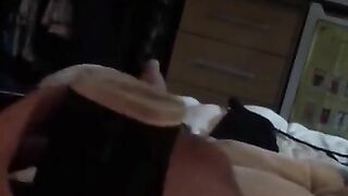 Tensing my cock after orgasm to try extend my orgasms | Very wet noises ????