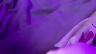 Loudly cumming hard on my dildo