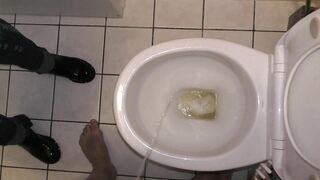 Toilet Piss and Clean up