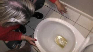 Toilet Piss and Clean up