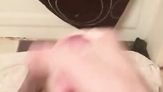 deep moans cumshot all over hands