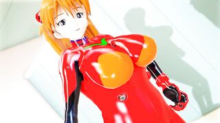 Imbapovi - Rei and Asuka Plug Suits Inflation to Burst