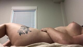 Imagining you between my legs & cumming immediately. Fingering myself until I shake, moan and drip