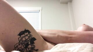 Imagining you between my legs & cumming immediately. Fingering myself until I shake, moan and drip