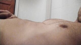 PISSING IN SHOWER - I DRINK PISS AND CUM ON MY SELF