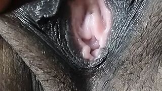 Meri wife ki kali chut, my wife black pussy closeup